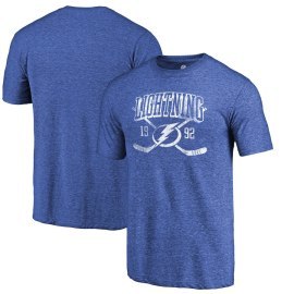 Fanatics Branded Tampa Bay Lightning Vintage Line Shift Tri-Blend