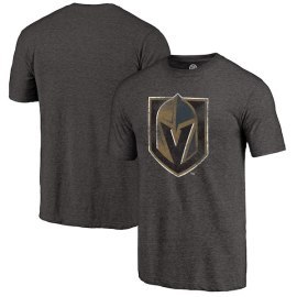 Fanatics Branded Vegas Golden Knights Distressed Tri-Blend Heather