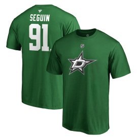 Fanatics Branded Tyler Seguin Dallas Stars Stack Logo Name & Number