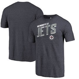 Fanatics Branded Winnipeg Jets Slant Strike Tri-Blend