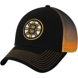 American Needle Boston Bruins Cross Fade Trucker