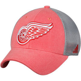 Adidas Detroit Red Wings Sun Bleached Meshback Flex
