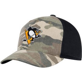 Adidas Pittsburgh Penguins Camo Adjustable