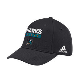 Adidas San Jose Sharks 2018 Stanley Cup Playoffs Bound Sidepatch Flex