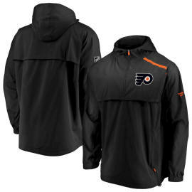 Fanatics Branded Philadelphia Flyers Authentic Pro Rinkside Anorak 1/4-Zip