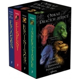 Odkaz Dračích jezdců – Eragon,Eldest,Brisingr,Inherit (box)