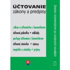 Účtovanie - zákony a predpisy