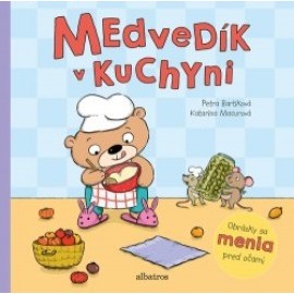 Medvedík v kuchyni