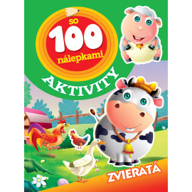 Aktivity so 100 nálepkami - Zvieratá