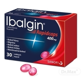 Zentiva Ibalgin Rapidcaps 400mg 30tbl