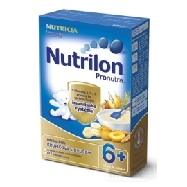Nutricia Nutrilon Pronutra Obilno-mliečna kaša krupicová s ovocím 1x225g