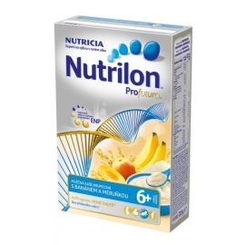 Nutricia Nutrilon Profutura obilno-mliečna kaša krupicová s banánom a marhuľou 1x225g