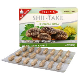 Terezia Company Shii-Take + Rhodiola Rosea 60tbl