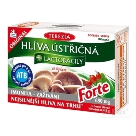 Terezia Company Hliva ustricovitá + Laktobacily Forte 10tbl