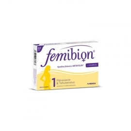 Merck Femibion 1 Kyselina listová a METAFOLIN 60tbl