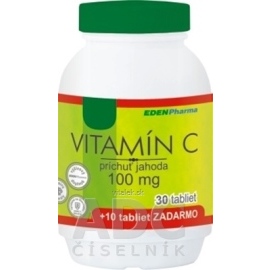 Edenpharma Vitamín C 100mg 40tbl