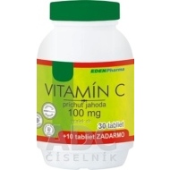 Edenpharma Vitamín C 100mg 40tbl - cena, porovnanie