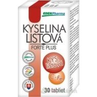 Edenpharma Kyselina listová Forte Plus 30tbl - cena, porovnanie