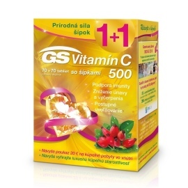 Green-Swan GS Vitamín C 500 so šípkami 140tbl