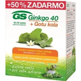 Green-Swan GS Ginkgo 40 + Gotu kola 60tbl