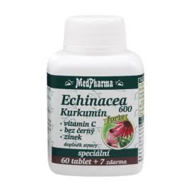 MedPharma Echinacea 600 Forte - Kurkumín 67tbl