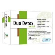Generica Duo Detox Herbal 30tbl - cena, porovnanie