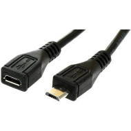 Premium Cord Micro USB 2.0 predlžovací 5m - cena, porovnanie