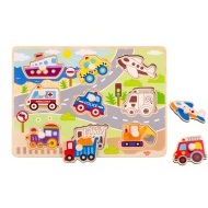 Tooky Toys Dopravné Prostriedky puzzle - cena, porovnanie