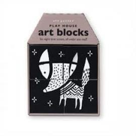 Wee Gallery Night Scenes Play House Art Blocks