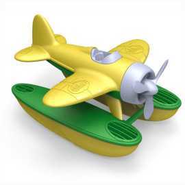 Green Toys Lietadlo žlté s plavákmi na vodu