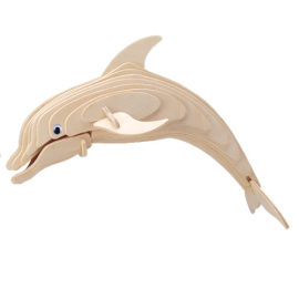 Woodcraft 3D Delfín