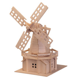 Woodcraft 3D Veľký Veterný mlyn