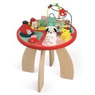 Janod Drevený hrací stolík s aktivitami na jemnú motoriku Baby Forest - cena, porovnanie