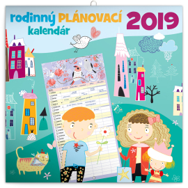 Rodinný plánovací kalendár SK 2019