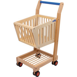 Small Foot  Detský drevený nákupný vozík