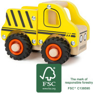 Small Foot Drevené nákladné auto žlté - cena, porovnanie