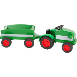Small Foot Drevený traktor zelený