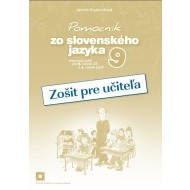 Zošit pre učiteľa - Pomocník zo SJ - 9 ZŠ a 4 GOŠ - cena, porovnanie