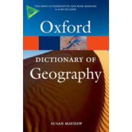 Oxford Dictionary of Geography (Oxford Paperback Reference)