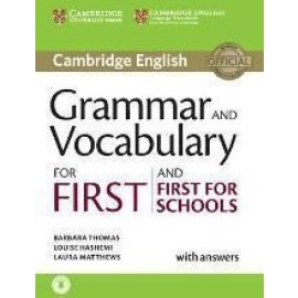 Grammar and Vocabulary for First and First for Schools with answers