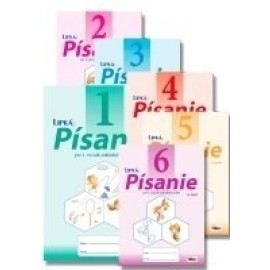 Písanie pre 1. ročník - Súbor - 1- 6 predpisových zošitov