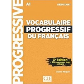 Vocabulaire progressif du francais - Niveau débutant - 3eme edition - Livre A1 + CD