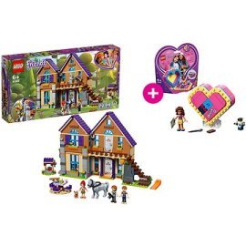 Lego Friends 41369 Mia a jej dom a 41357 Olíviina srdcová škatuľka