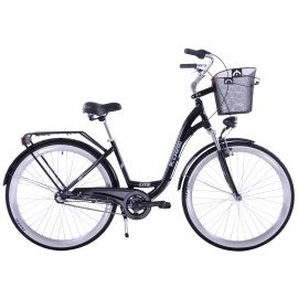 Kozbike Odpružený hliníkový Retro bicykel 3 prevodový 28"