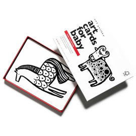 Wee Gallery Art Cards Farma Kontrastné kartičky