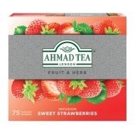 Ahmad Tea Sladké Jahody 75x2g - cena, porovnanie