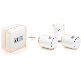 Netatmo Thermostat + 3 Single Valves