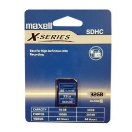Maxell SDHC X-Series Class 10 32GB