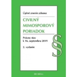 Civilný mimosporový poriadok Úzz 2. vydanie, 2019