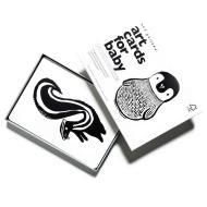 Wee Gallery Art Cards Black & White Kontrastné kartičky - cena, porovnanie